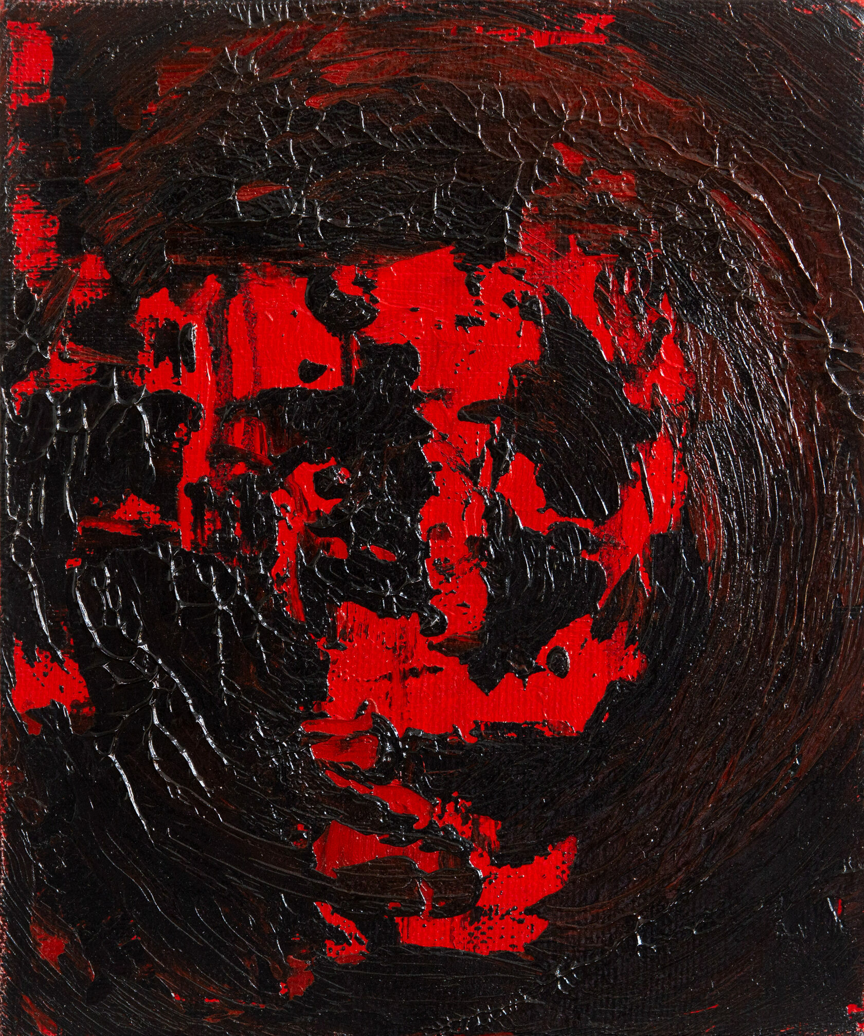 Unknown — oil/canvas 30×25 cm
