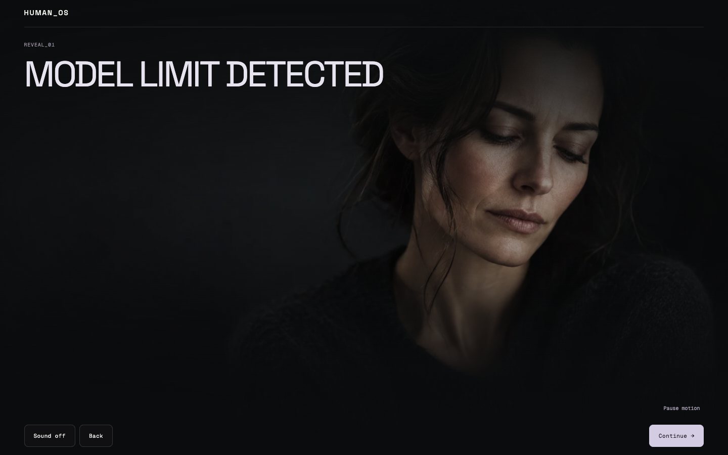HUMAN OS — final scene